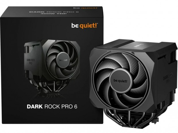 德国Bequite!发布了两款CPU散热器新品，包括性能达到TDP300W的双塔“DARK ROCK PRO 6”