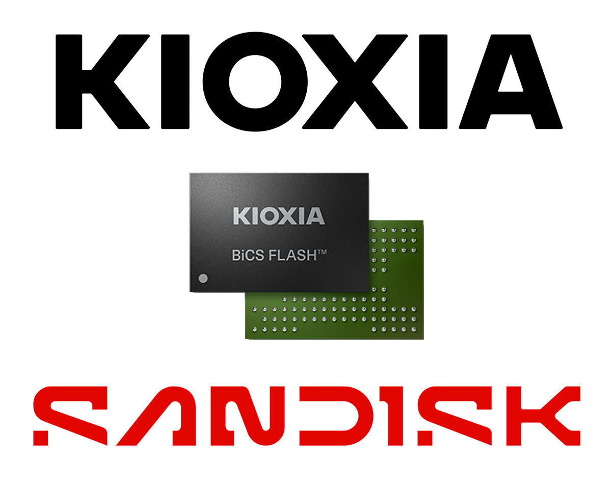 Kioxa和Sandisk发布第十代332层QLC NAND，具备4.8 Gb/s接口速度