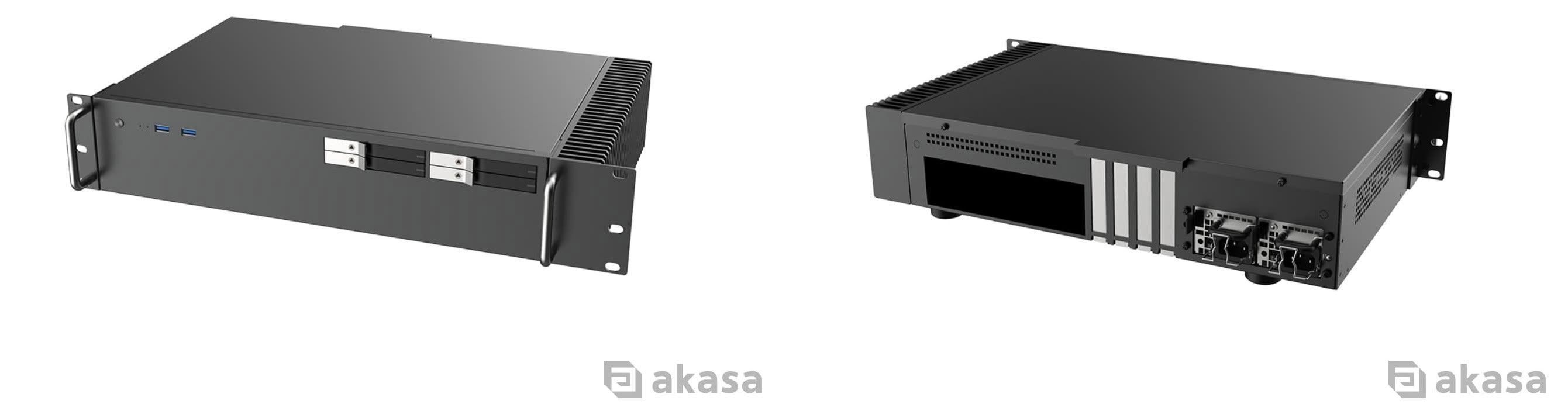Akasa推出2U 机架式无扇机箱系列