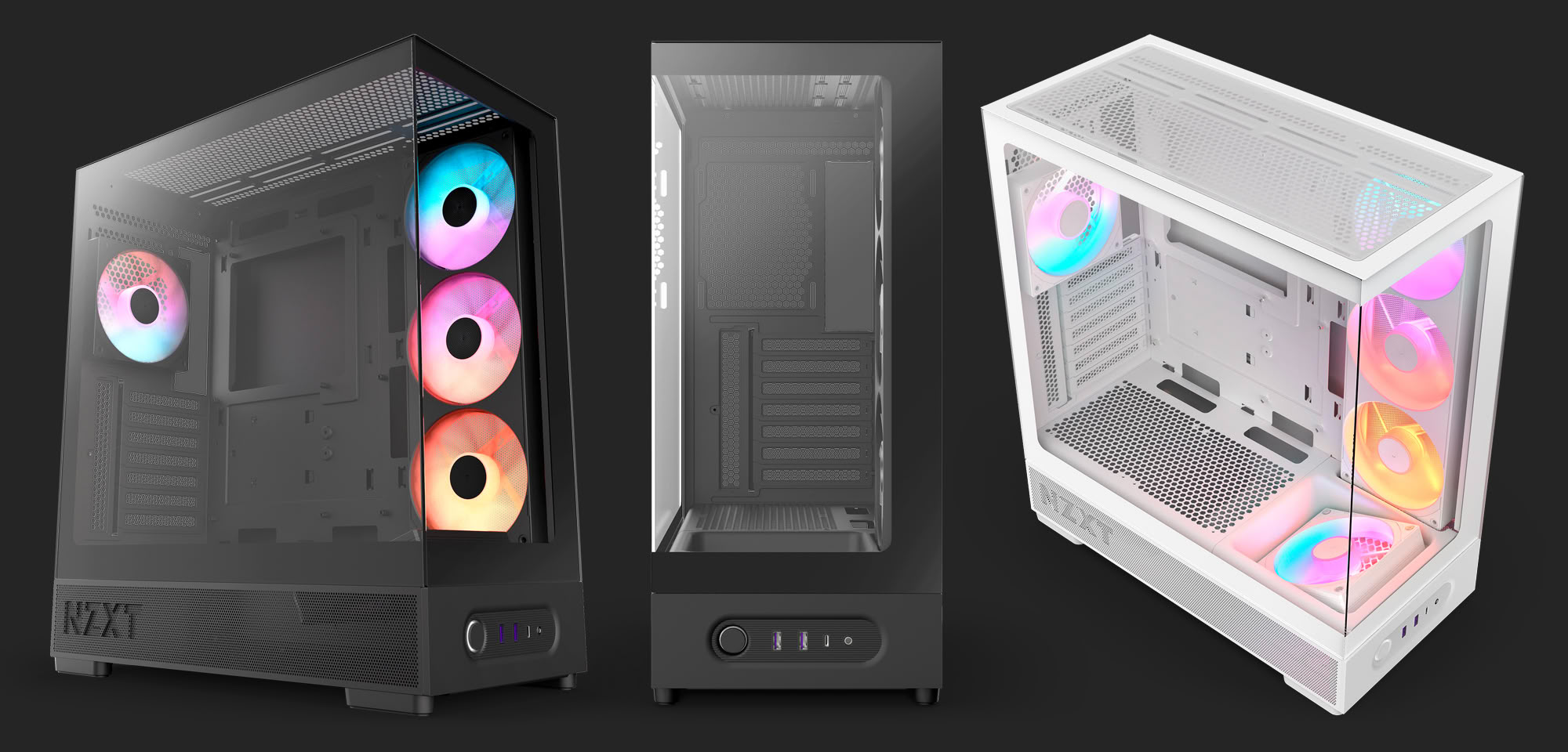 NZXT 推出 S5 RGB 和 S5 RGB 豪华版 ATX 中置机箱