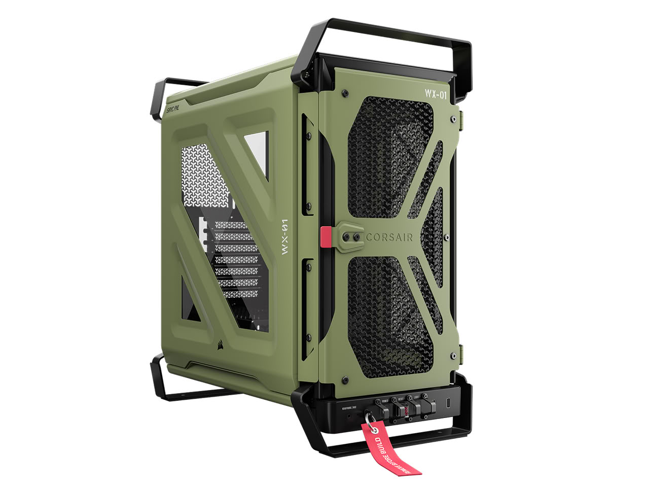 Corsair为突出的组装搭载了WARTHOG Airflow中塔PC机箱